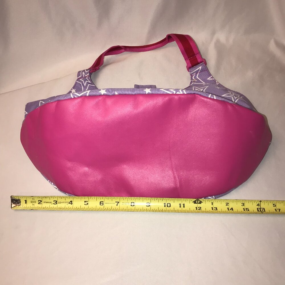 American Girl dolls Large Tote Bag Purple White Stars for Doll's and Clothes - Picture 8 of 13